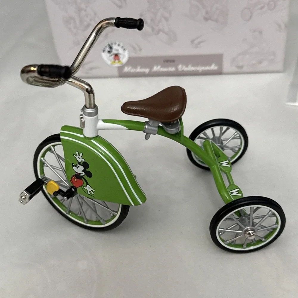 Vintage 1990s Hallmark Kiddie Classics Mickey Mouse Velocipede –‎ Box & COA